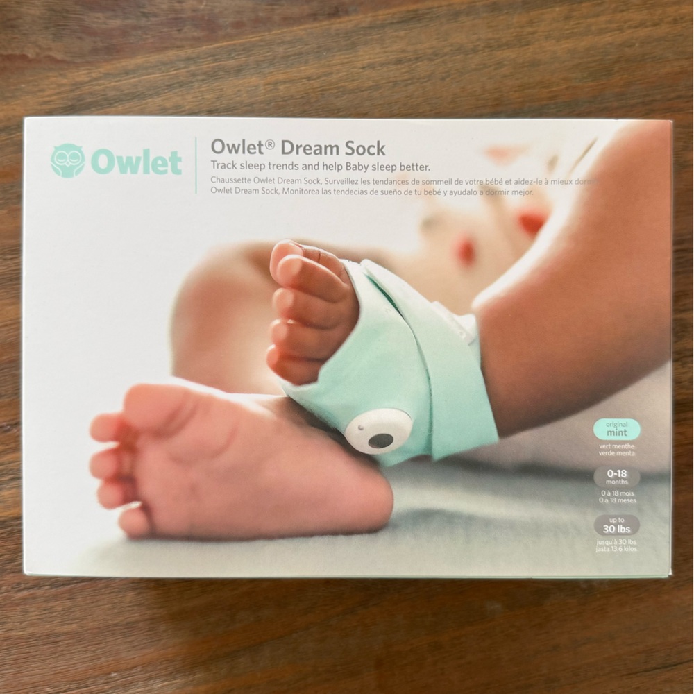 Owlet Dream Sock Baby Monitor - Mint